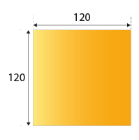Схема карточки с размерами в мм